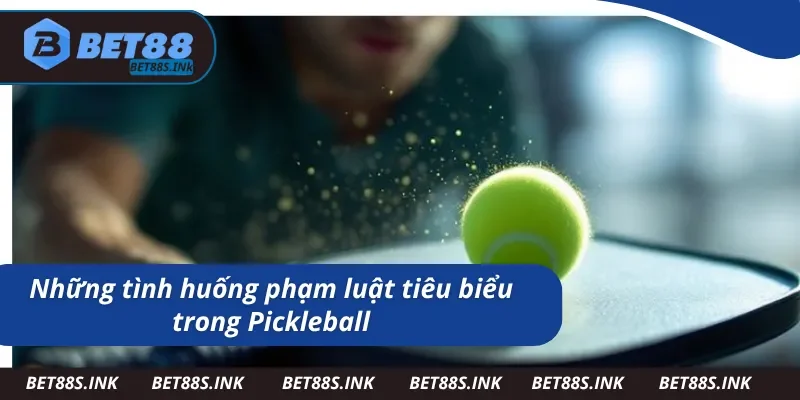 Các lỗi vi phạm thường gặp trong Pickleball cần tránh